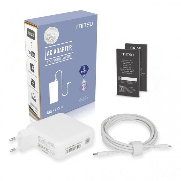 Cargador Ladowarka Do Laptopa 87w Usb-C 5v-9v-12v-15v/3a, 20v/3.25a, 20.2v/4.3a Pd
