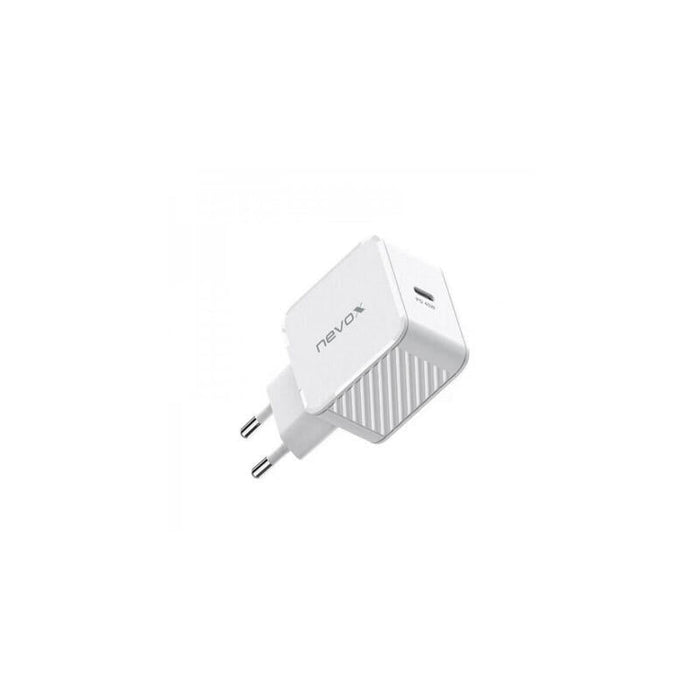 Cargador Nevox 45w Single Usb-C (Pd) Qc3.0 Gan Blanco, Pd 3.0, Qc 3.0 4250686415704.0