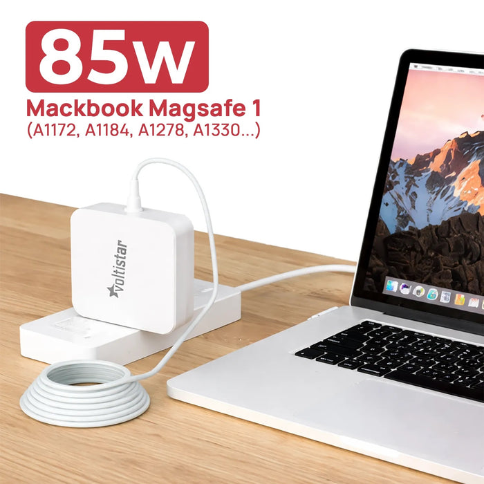 Cargador Para Portátil Apple Macbook A1172 A1184 A1278 85W 18.5V 4.6A