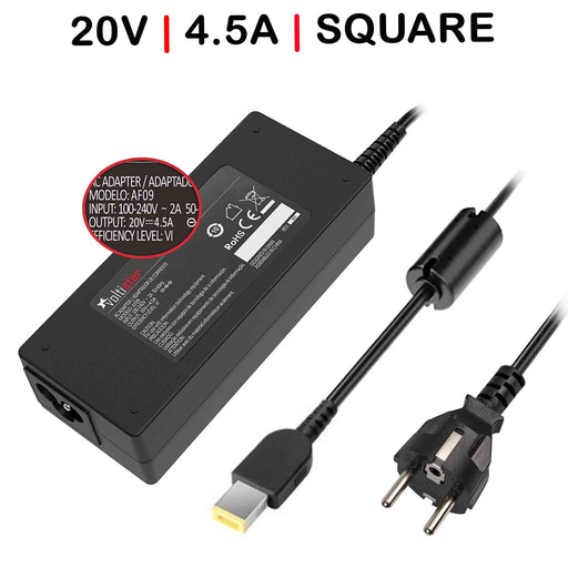 Cargador Para Portátil Lenovo Thinkpad G500 20V 4.5A Square