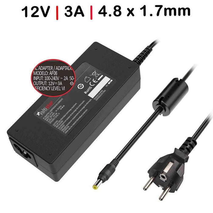 Cargador Para Portátil Asus Eee Pc 1000 1000ag 1000h 12v 3a 36w