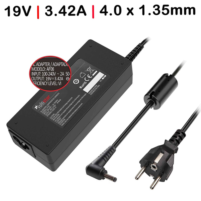 Cargador Para Portátil Asus W15-065N1B 19V 3.42A 4.0X1.35Mm