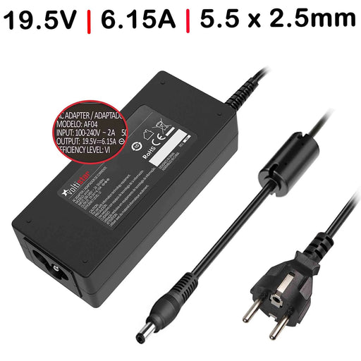 Cargador Para Portátil Clevo N155Rd N850 W150Ex W651 W655 Wa50 | A12-120P1A