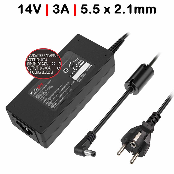 Cargador Para Portátil Samsung Syncmaster 150Mp 1501Mp 14V 3A 42W