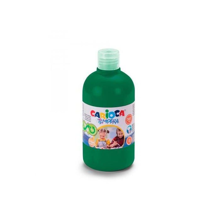 Carioca Botella De Tempera - Colores Superlavables - Faciles De Mezclar - Aplicable En Materiales Porosos - Alta