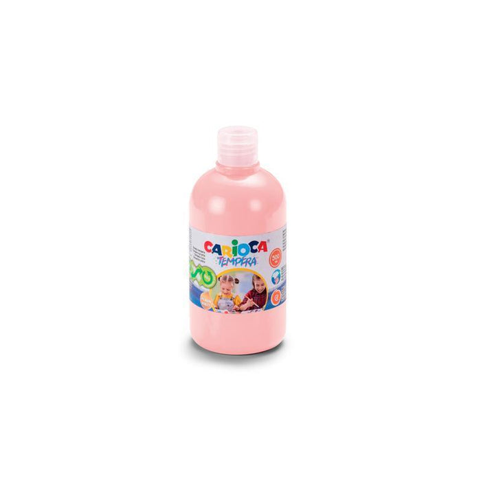 Carioca Botella Tempera 500ml - Colores Superlavables - Faciles De Mezclar - Aplicable En Materiales Porosos - Alta
