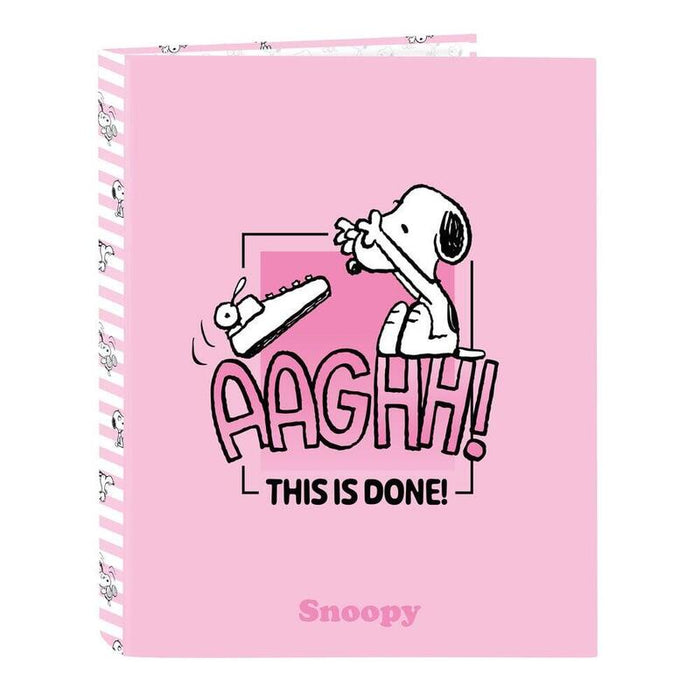 Carpeta A4 Anillas Snoopy