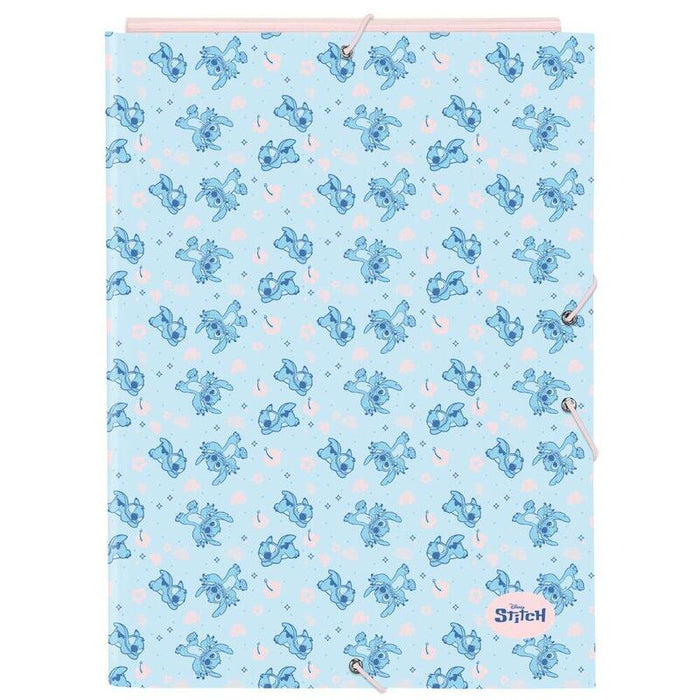Carpeta A4 Solapas Ohana Stitch Disney