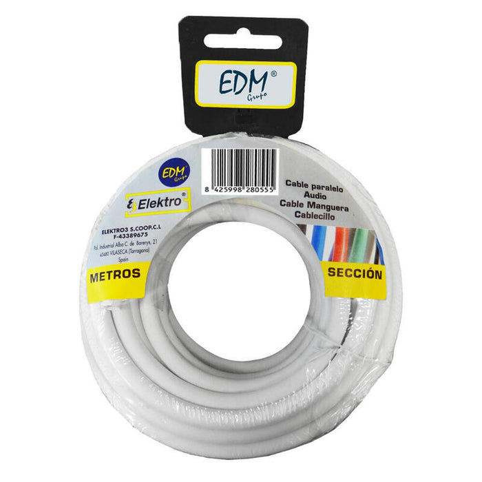 Carrete Cable Coaxial Apantallado Aluminio 25m Edm