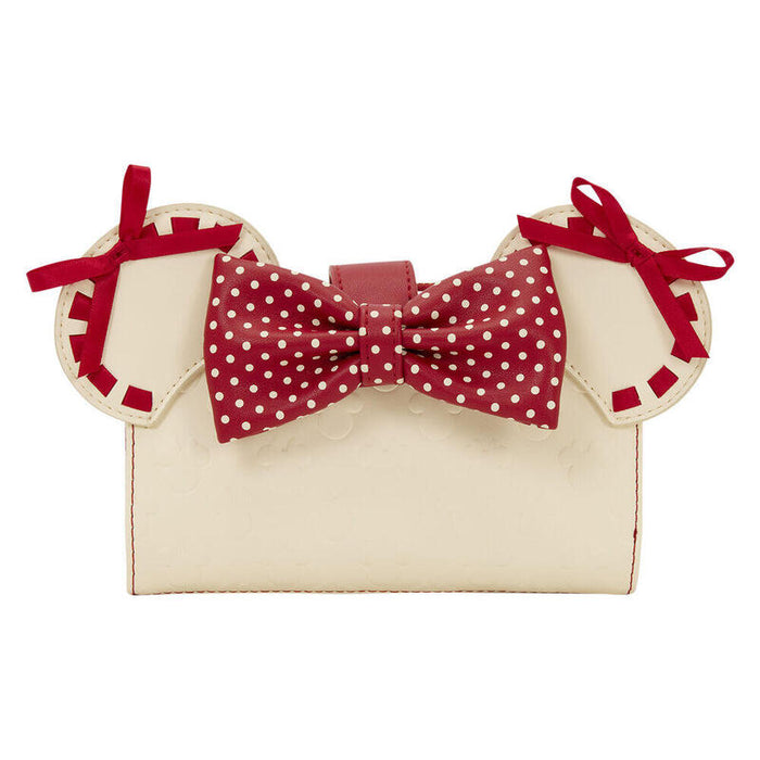 Cartera Rocks The Dots Coquette Minnie Mouse Disney Loungefly