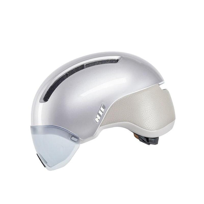 Casco De Ciclismo Hjc Calido Plus Plata Pearl Greyish Silver, Talla M