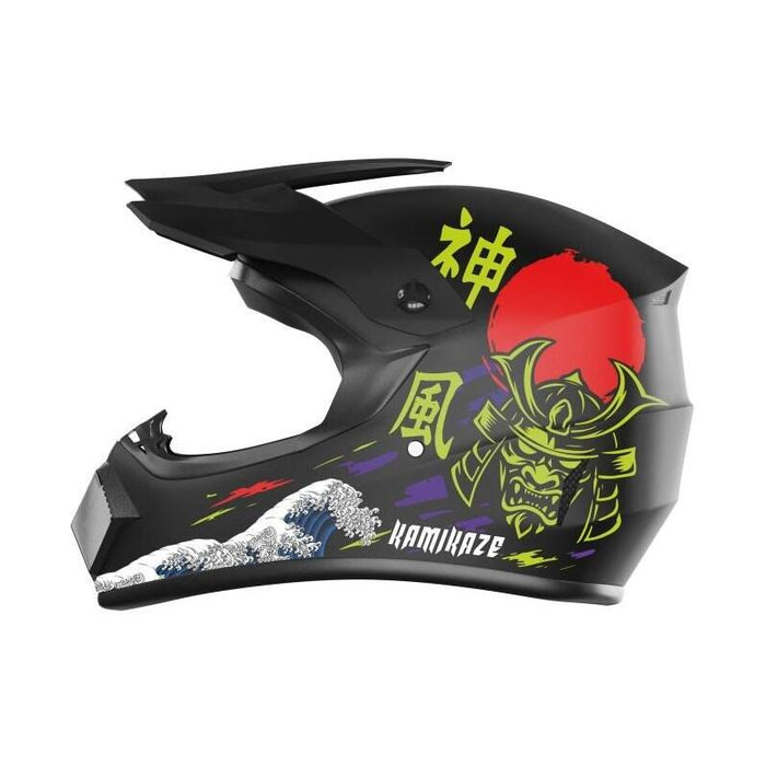 Casco Integral Kamikaze Katana Akc205, Talla L.