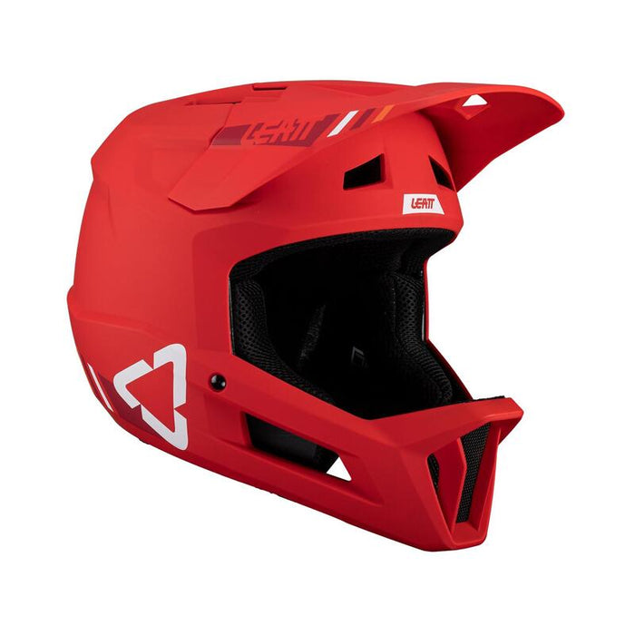 Casco Leatt Mtb Gravity 1.0 V24 Integral Para Ciclismo, Talla L, Rojo