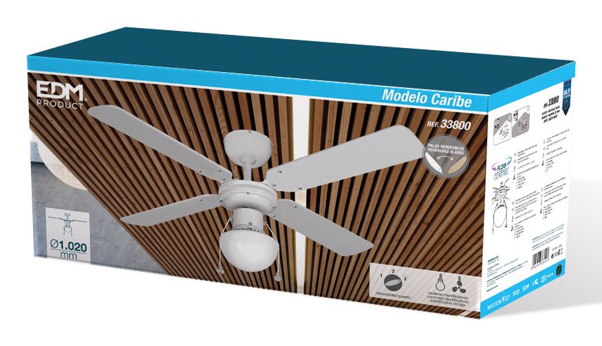 EAN 8425998338003 - EDM CARIBE Blanco imagen 3