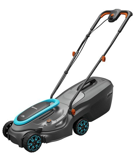 EAN 4078500061971 - Gardena PowerMax 32/18V P4A Cortacésped manual Batería Azul, Gris imagen 1