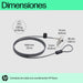 EAN 0196337975811 - HP Nano Combination Cable Lock cable antirrobo Acero inoxidable 1,83 m imagen 2