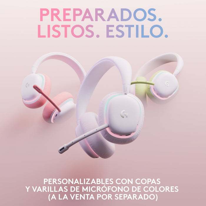 EAN 5099206097520 - Logitech G 981-001083 auricular y casco Auriculares Inalámbrico Diadema Juego Bluetooth Blanco imagen 13