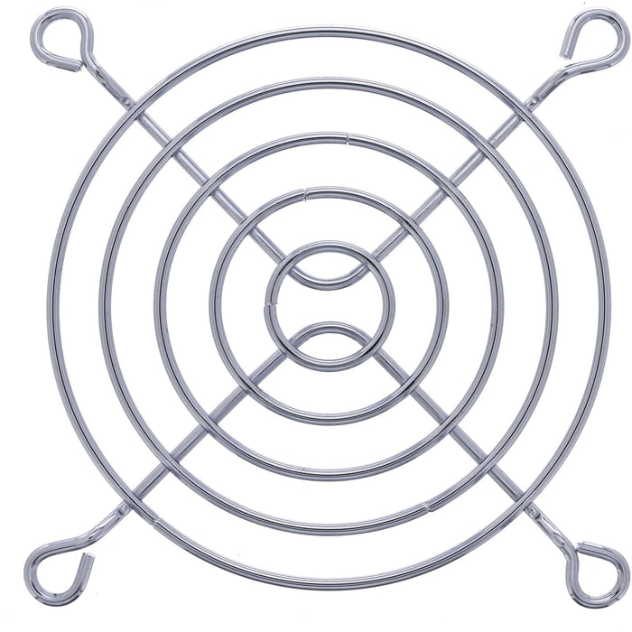 Proteccion Ventilador Inline Fan Guard Metal Cromado 80x80mm