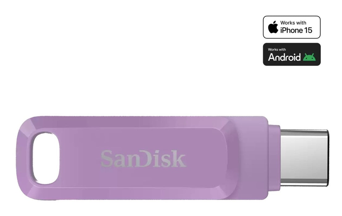 EAN 0619659213336 - SanDisk Ultra Dual Drive Go unidad flash USB 1 TB USB Tipo C 3.2 Gen 1 (3.1 Gen 1) Lavanda imagen 1