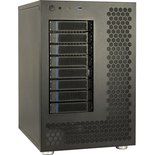 EAN 4260455648875 - Inter-Tech NAS-8 Caja de disco duro (HDD) Negro 2.5/3.5" imagen 1
