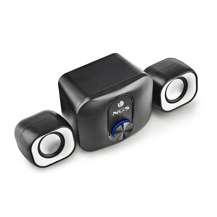 EAN 8435430620801 - NGS COMET 2.1 conjunto de altavoces 11 W Universal Negro, Blanco 2.1 canales De 2 vías 3 W imagen 2