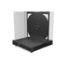 EAN 4260057123862 - MediaRange BOX23 funda para discos ópticos Caja transparente para CD 2 discos Negro, Transparente imagen 1