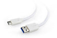 EAN 8716309099356 - Gembird CCP-USB3-AMCM-W-0.5M cable USB 0,5 m USB A USB C Blanco imagen 2