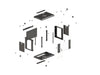 EAN 5901969446913 - Lanberg WF03-5309-10B armario rack 9U Bastidor de pared Negro imagen 8