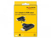 EAN 4043619640591 - DeLOCK 64059 cambiador de género para cable Negro imagen 3