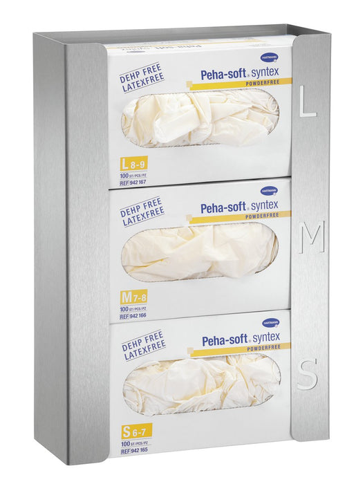 Bartscher Handschuhspender K30 850025 Plateado Acero Inoxidable, 1 Unidades