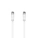 EAN 4047443434104 - Hama 00205063 cable coaxial 1,5 m F Blanco imagen 1