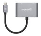 EAN 0766623130691 - Manhattan 130691 base para portátil y replicador de puertos Alámbrico USB 3.2 Gen 1 (3.1 Gen 1) Type-C Gr imagen 2