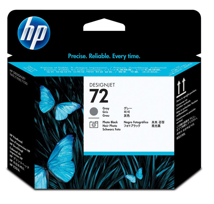 EAN 0808736779593 - HP 72 Gray & Photo Black Printhead cabeza de impresora Inyección de tinta térmica imagen 1