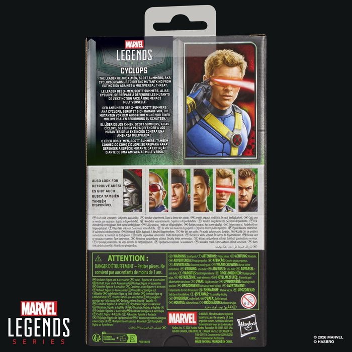 Figura Hasbro Marvel Legends Series Avengers Doomsday Cyclops