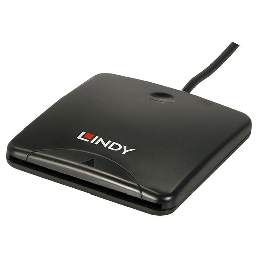 EAN 4002888427685 - Lindy 42768 lector de tarjeta magnética USB Negro imagen 1