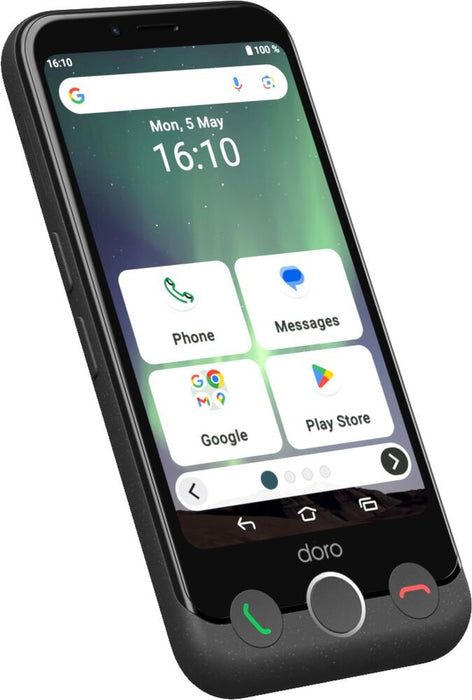 EAN 7322460089382 - Doro Aurora A10 11,4 cm (4.5") SIM doble Android 14 4G USB Tipo C 4 GB 64 GB 3000 mAh Negro imagen 3