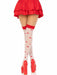 EAN 0714718570181 - Leg Avenue 6217_06222 pantis y media Rojo, Blanco imagen 2