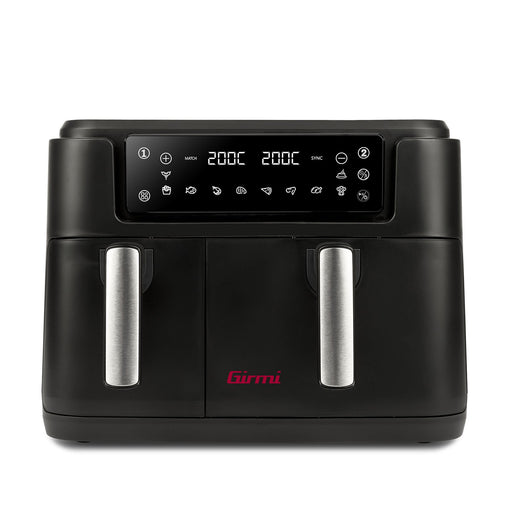 EAN 8055176402815 - Girmi FG26 freidora Doble 9 L Independiente 2400 W Freidora de aire caliente Negro imagen 2