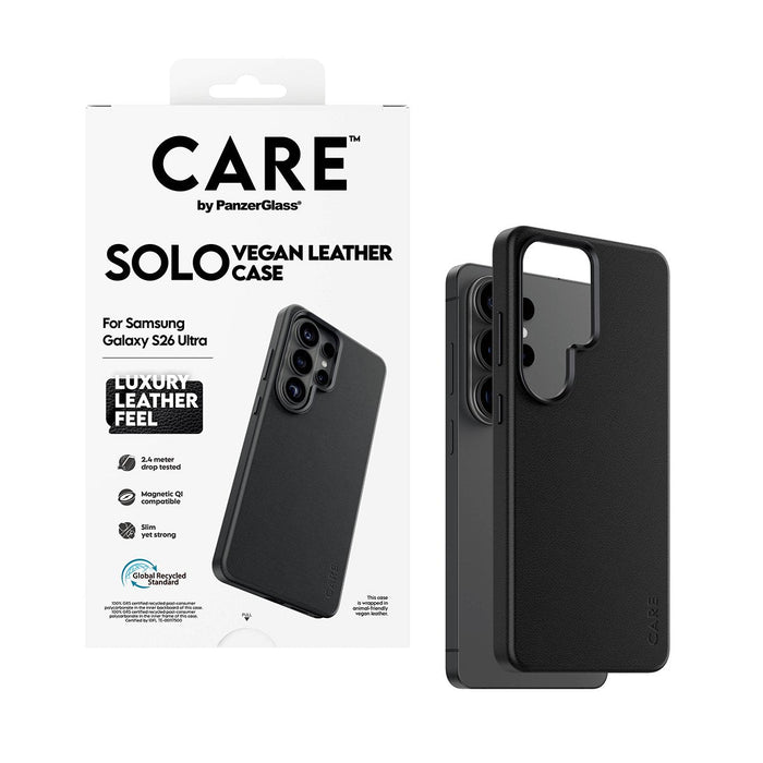 Panzerglass Care Solo Case Black W Qi Samsung Galaxy S26 Ultra