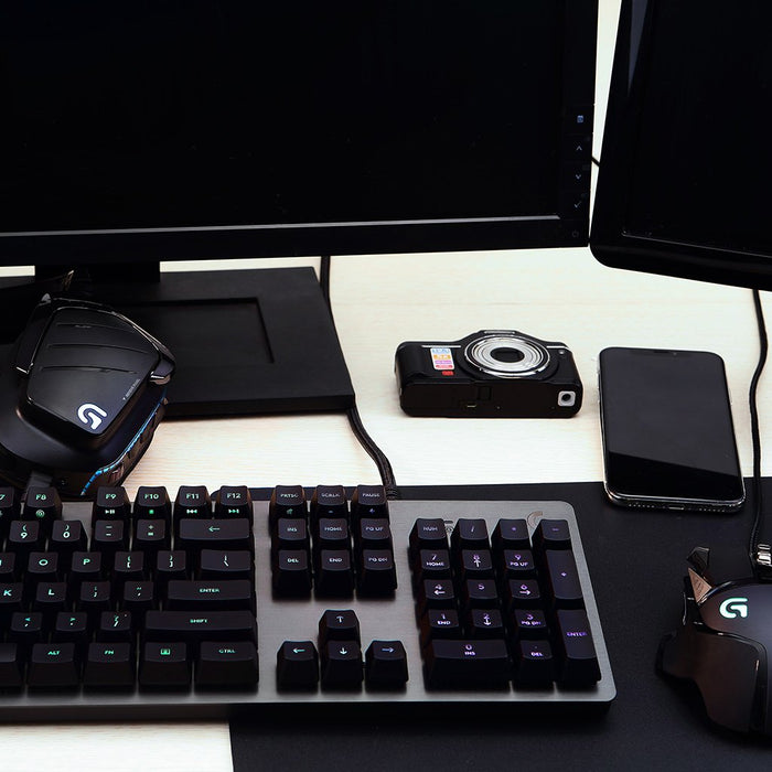 EAN 5099206086272 - Logitech G 920-009370 teclado Juego USB QWERTY Internacional de EE.UU. Carbono imagen 17