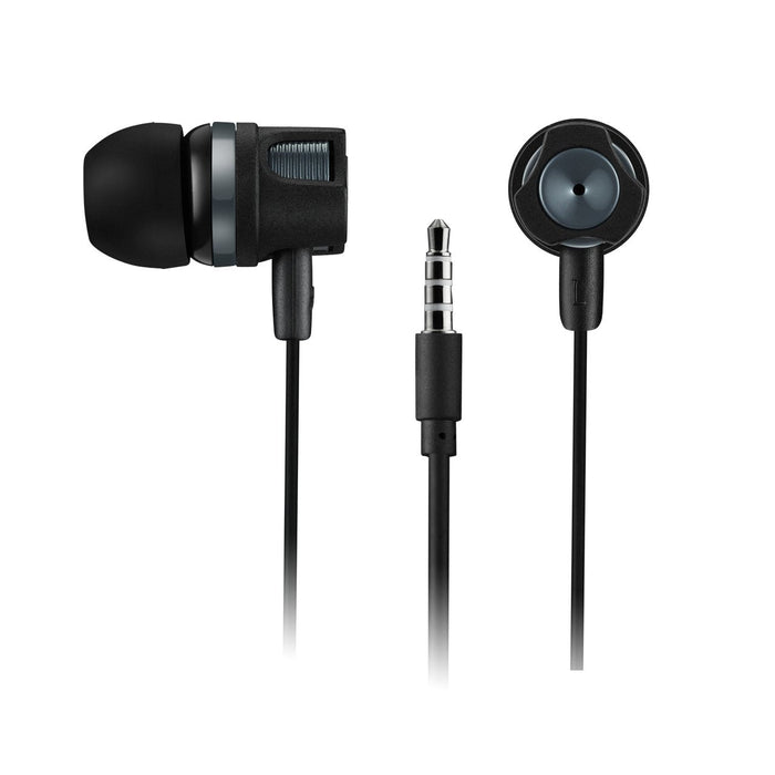 Canyon Auriculares In-Ear Ep-3 Con Cable Y Micrfono, 1.2m Gris Oscuro