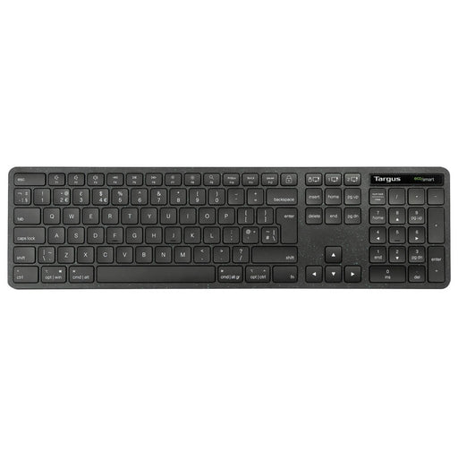 EAN 5063194001395 - Targus EcoSmart AKB873NO teclado Universal RF Wireless + Bluetooth QWERTY Nórdico Negro imagen 1