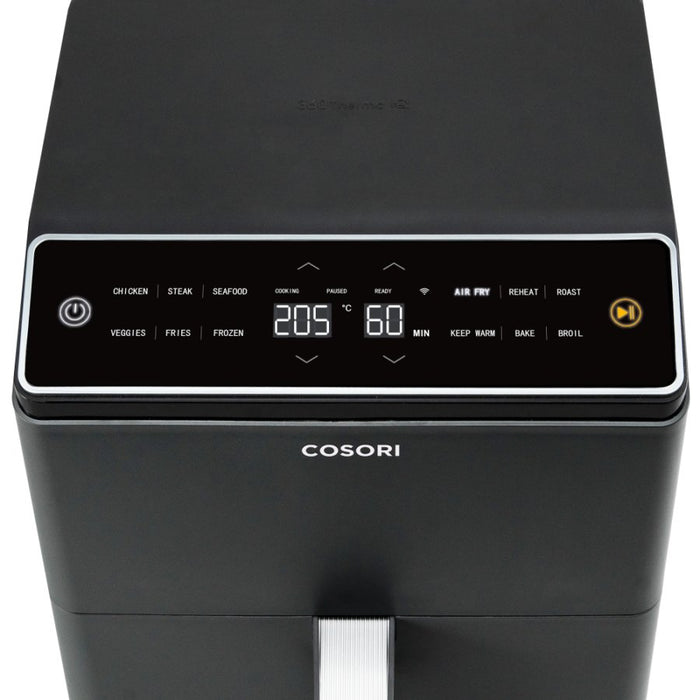 EAN 0810043377409 - Cosori Dual Blaze Sencillo 6,4 L Independiente 1750 W Freidora de aire caliente Negro imagen 3