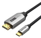 EAN 6922794765146 - Vention CRBBF adaptador de cable de vídeo 1 m USB Tipo C HDMI Negro, Gris imagen 1