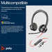 EAN 0197498429205 - HP Poly Blackwire 8225 Stereo USB-C Headset +USB-C/A Adapter Alámbrico Diadema Oficina/Centro de llamadas imagen 4