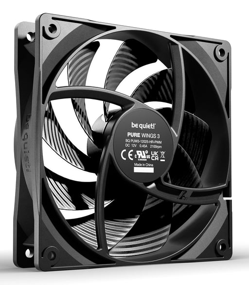 EAN 4260052193860 - be quiet! Pure Wings 3 120 mm PWM high-speed Triple Pack Carcasa del ordenador Ventilador 12 cm Negro 3 p imagen 2