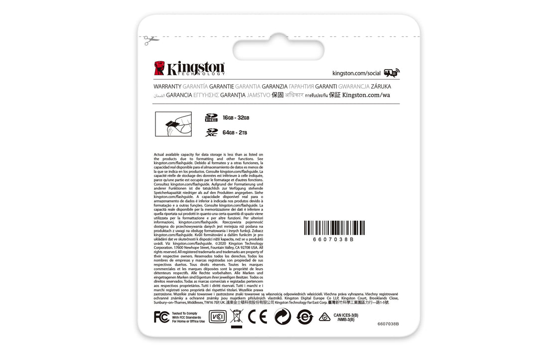 EAN 0740617339291 - Kingston Technology Canvas Go! Plus SD Clase 10 imagen 4