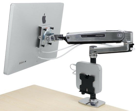 Ergotron Lx Hd Brazo Para Montaje En Mesa Lcd, Soporte Para Monitor Plateado/Negro 45-384-026