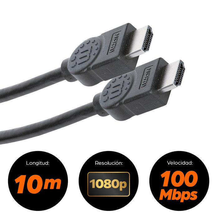 EAN 0766623323246 - Manhattan 323246 cable HDMI 10 m HDMI tipo A (Estándar) Negro imagen 8