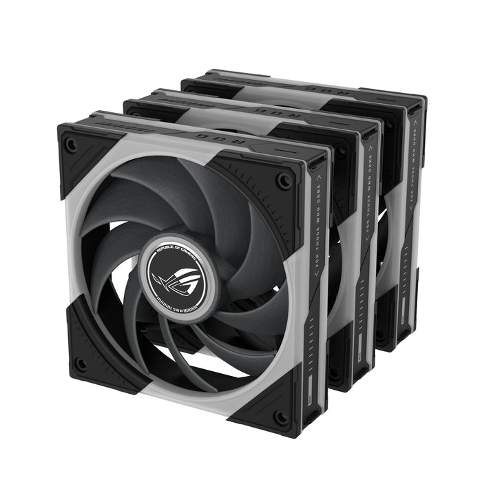 Ventilador Pc Asus Rog Eurux Gr120 Fan Argb Negro 3in1